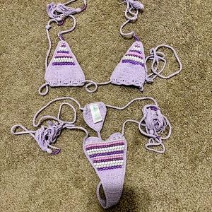 Andi Bagus Microdots Bikini Lavender